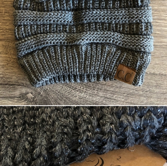 C.C beanie ponytail - Picture 2 of 2